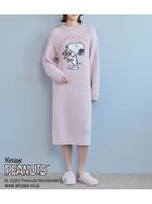 【ジェラート ピケ/gelato pique】の【PEANUTS】SNOOPY×BEAR ジャガードワンピース 人気、トレンドファッション・服の通販 founy(ファニー) ファッション Fashion レディースファッション WOMEN ワンピース Dress お家時間・ステイホーム Home Time/Stay Home コラボ Collaboration シンプル Simple ブランケット Blanket ベビー Baby thumbnail PNK[066]|ID: prp329100004559689 ipo3291000000032237790