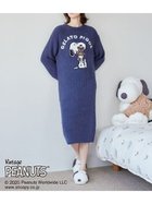 【ジェラート ピケ/gelato pique】の【PEANUTS】SNOOPY×BEAR ジャガードワンピース 人気、トレンドファッション・服の通販 founy(ファニー) ファッション Fashion レディースファッション WOMEN ワンピース Dress お家時間・ステイホーム Home Time/Stay Home コラボ Collaboration シンプル Simple ブランケット Blanket ベビー Baby thumbnail NVY[089]|ID: prp329100004559689 ipo3291000000032237791