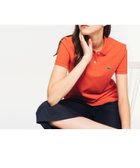 【ラコステ/LACOSTE】のコットン100% ピケ ポロシャツ(半袖) レッド|ID: prp329100004559692 ipo3291000000032682040