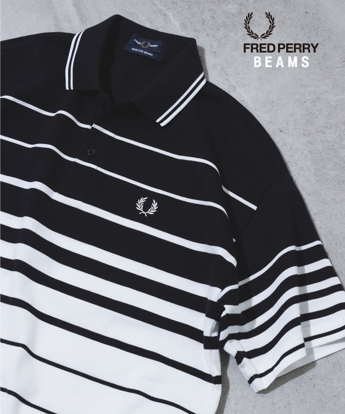 【ビームス/BEAMS / MEN】の【別注】FRED PERRY / リラックス ストライプ ピケ ポロシャツ 25SS 半袖 メンズ ユニセックス インテリア・キッズ・メンズ・レディースファッション・服の通販 founy(ファニー) https://founy.com/ ファッション Fashion メンズファッション Fashion for Men 鹿の子 Piqué, Kanoko Fabric ストライプ Stripe, Striped Pattern トレンド Trend, Trending Now フィット Fit, Slim Fit ベスト Vest, Waistcoat ポロシャツ Polo Shirt, Collared Tee 別注 Limited Edition, Custom Order 半袖 Short Sleeve, Half Sleeve メンズ Men's, Menswear リラックス Relax, Relaxed Fit ロンドン London Style, British Inspired エレガント 上品 Elegant 2025年 2025 2025春夏・S/S Spring/Summer 2025 SS25 |ID: prp329100004559697 ipo3291000000033458154