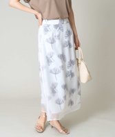 【アー ヴェー ヴェー/a.v.v】の【洗える】シアーレイヤード花柄スカート 人気、トレンドファッション・服の通販 founy(ファニー) ファッション Fashion レディースファッション Ladies' Fashion Online スカート Skirt オーガンジー Organdy 洗える Washable カットソー Cut And Sew シンプル Simple フラワー Flower モノトーン Monotone 再入荷 Restock/Back In Stock/Re Arrival おすすめ Recommend 夏 Summer エレガント 上品 Elegant |ID:prp329100004559735