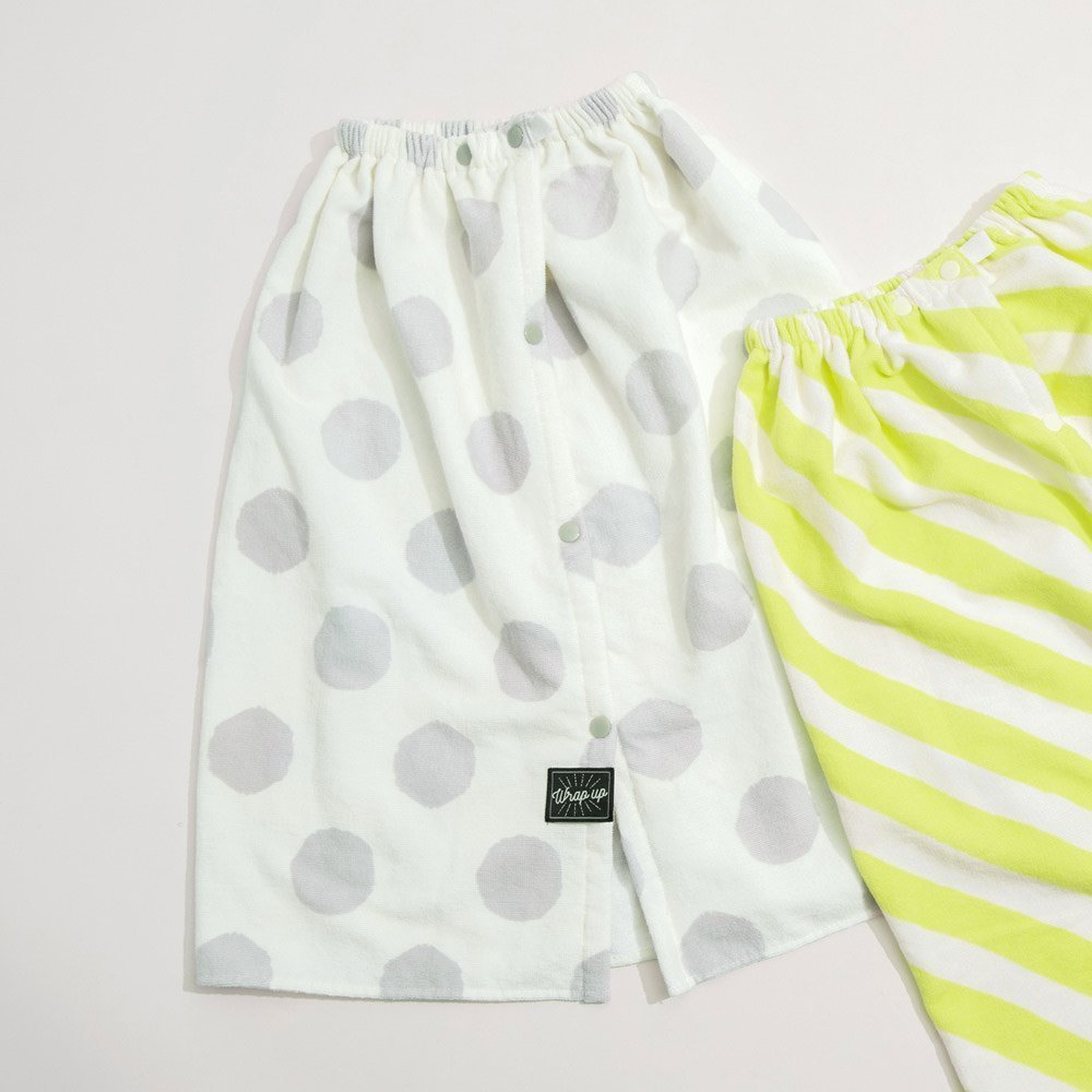 【ブランシェス/branshes / KIDS】のラップタオル インテリア・キッズ・メンズ・レディースファッション・服の通販 founy(ファニー) 　ファッション　Fashion　キッズファッション　Fashion for Kids　おすすめ　Recommended / Our Picks　ストライプ　Stripe, Striped Pattern　タオル　Towel, Bath Towel　ドット　Polka Dot, Dot Pattern　ラップ　Wrap, Wrap Design　ループ　Loop, Loop Knit　吸水　Absorbent, Quick-Dry　夏　Summer　アイボリー|ID: prp329100004559762 ipo3291000000032727954