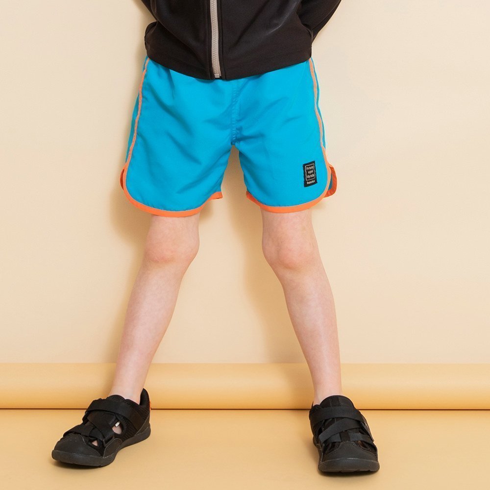 【ブランシェス/branshes / KIDS】の【水着】配色サーフパンツ インテリア・キッズ・メンズ・レディースファッション・服の通販 founy(ファニー) 　ファッション　Fashion　キッズファッション　KIDS　インナー　Inner　ショーツ　Shorts　パイピング　Piping　ポケット　Pocket　水着　Swimsuit　ブルー|ID: prp329100004559833 ipo3291000000032316894