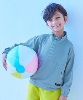 【デビロック/devirock / KIDS】のUVカット 水陸両用 ハーフジップ 長袖ラッシュガード 長袖ラッシュガード 水着 25SS 人気、トレンドファッション・服の通販 founy(ファニー) ファッション Fashion キッズファッション KIDS 長袖 Long Sleeve フラット Flat プリント Print 水着 Swimsuit 2025年 2025 2025春夏・S/S Ss,Spring/Summer,2025 |ID:prp329100004559836
