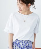 【ルクールブラン/le.coeur blanc】のコットンタックスリーブTシャツ 人気、トレンドファッション・服の通販 founy(ファニー) ファッション Fashion レディースファッション WOMEN トップス・カットソー Tops/Tshirt シャツ/ブラウス Shirts/Blouses ロング / Tシャツ T-Shirts おすすめ Recommend カットソー Cut And Sew シンプル Simple スリーブ Sleeve thumbnail オフ|ID: prp329100004559860 ipo3291000000032238897
