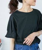 【ルクールブラン/le.coeur blanc】のコットンタックスリーブTシャツ 人気、トレンドファッション・服の通販 founy(ファニー) ファッション Fashion レディースファッション WOMEN トップス・カットソー Tops/Tshirt シャツ/ブラウス Shirts/Blouses ロング / Tシャツ T-Shirts おすすめ Recommend カットソー Cut And Sew シンプル Simple スリーブ Sleeve thumbnail ブラック|ID: prp329100004559860 ipo3291000000032238901