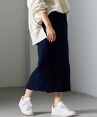 【ラナン/Ranan】の美ラインタイトロングスカート ネイビー|ID: prp329100004559881 ipo3291000000032239057