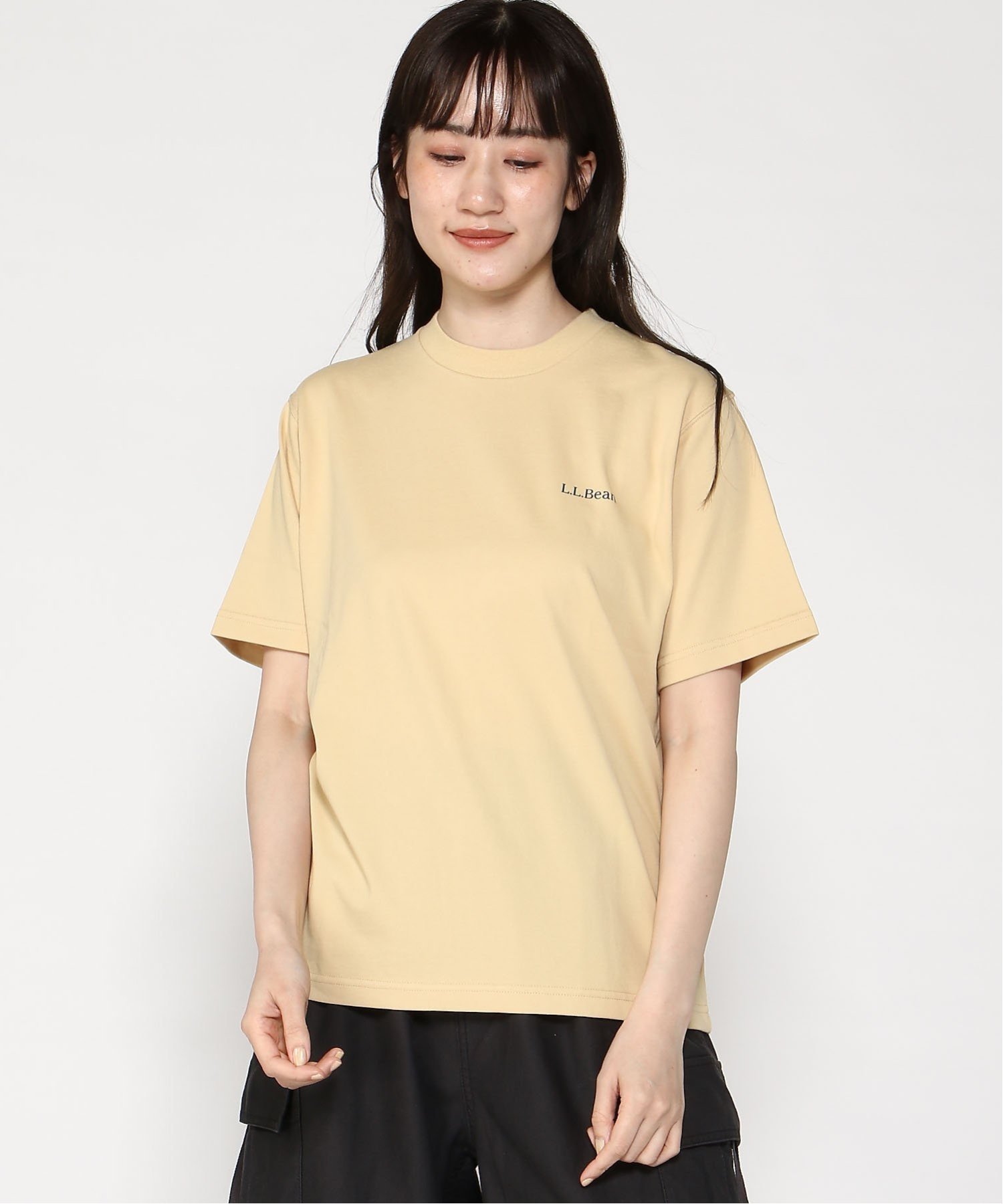 【エルエルビーン/L.L.Bean】の【JAPAN EDITION】ビーンズ・バック・カタディン・ティ インテリア・キッズ・メンズ・レディースファッション・服の通販 founy(ファニー) 　ファッション　Fashion　レディースファッション　Ladies' Fashion Online　バッグ　Bag　コレクション　Collection　吸水　Water Absorption　抗菌　Antibacterial　スタンダード　Standard　トレンド　Trend　フィット　Fit　プリント　Print　ボックス　Box　Cream Yellow|ID: prp329100004559882 ipo3291000000032670223