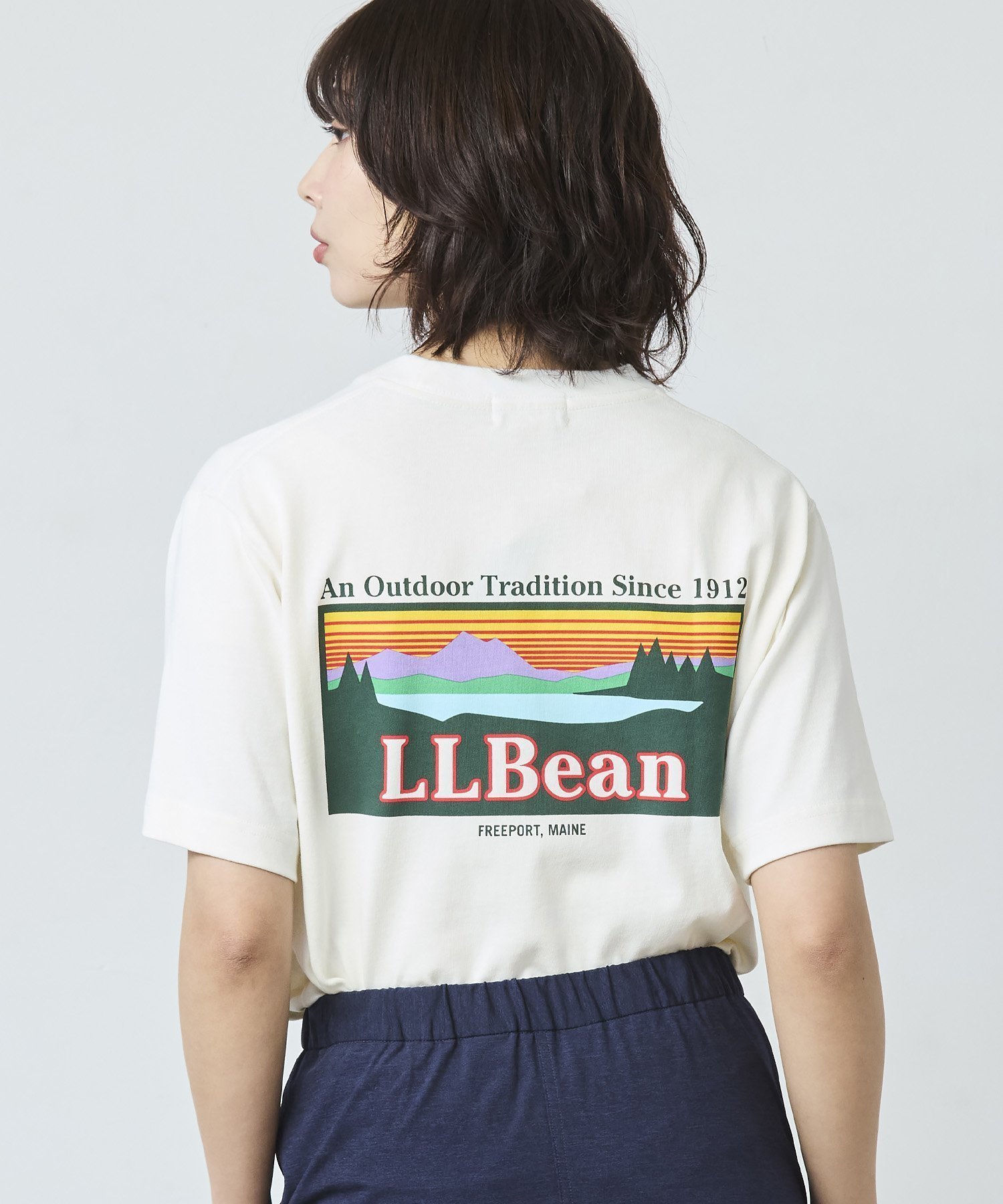 【エルエルビーン/L.L.Bean】の【JAPAN EDITION】ビーンズ・バック・カタディン・ティ インテリア・キッズ・メンズ・レディースファッション・服の通販 founy(ファニー) 　ファッション　Fashion　レディースファッション　Ladies' Fashion Online　バッグ　Bag　コレクション　Collection　吸水　Water Absorption　抗菌　Antibacterial　スタンダード　Standard　トレンド　Trend　フィット　Fit　プリント　Print　ボックス　Box　Off White|ID: prp329100004559882 ipo3291000000032670227