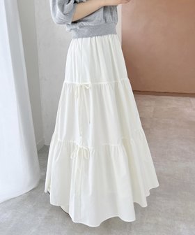 【イング/INGNI】のINGNI/PeサイドリボンティアードSK 人気、トレンドファッション・服の通販 founy(ファニー) ファッション Fashion レディースファッション WOMEN スカート Skirt おすすめ Recommend ガーリー Girly ショート Short スマホ Smartphone ティアードスカート Tiered Skirt トレンド Trend フィット Fit リボン Ribbon ロング Long |ID:prp329100004559894