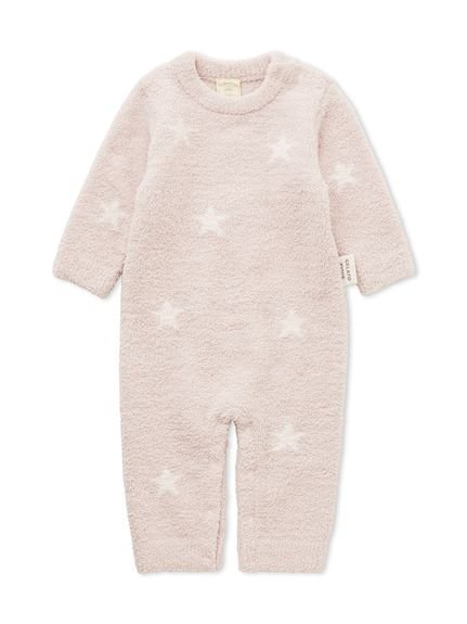 【ジェラート ピケ/gelato pique / KIDS】の【BABY】パウダースタージャガードロンパース インテリア・キッズ・メンズ・レディースファッション・服の通販 founy(ファニー) 　ファッション　Fashion　キッズファッション　Fashion for Kids　おすすめ　Recommended / Our Picks　ギフト プレゼント　Gift / Present　パウダー　Powder, Soft Tone　ロンパース　Romper, Jumpsuit　吸水　Absorbent, Quick-Dry　PNK[066]|ID: prp329100004559904 ipo3291000000032643084
