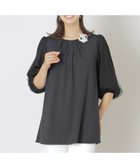 【トゥー ビー シック/TO BE CHIC】の【WEB限定】UVカットデザインチュニック 人気、トレンドファッション・服の通販 founy(ファニー) ファッション Fashion レディースファッション WOMEN トップス・カットソー Tops/Tshirt カットソー Cut And Sew チュール Tulle 日傘 Parasol 軽量 Lightweight thumbnail ブラック|ID: prp329100004559917 ipo3291000000032239302