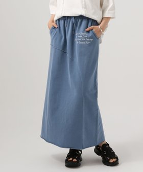 【ベイフロー/BAYFLOW】のピグメントスカート 人気、トレンドファッション・服の通販 founy(ファニー) ファッション Fashion レディースファッション WOMEN スカート Skirt おすすめ Recommend ショート Short スリット Slit フロント Front プリント Print ロング Long 楽ちん Easy |ID:prp329100004559920