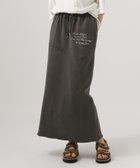 【ベイフロー/BAYFLOW】のピグメントスカート 人気、トレンドファッション・服の通販 founy(ファニー) ファッション Fashion レディースファッション WOMEN スカート Skirt おすすめ Recommend ショート Short スリット Slit フロント Front プリント Print ロング Long 楽ちん Easy thumbnail チャコール18|ID: prp329100004559920 ipo3291000000032239329