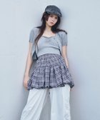 【ヘザー/Heather】のアソートバルーンミニスカート 人気、トレンドファッション・服の通販 founy(ファニー) ファッション Fashion レディースファッション WOMEN スカート Skirt ミニスカート Mini Skirts おすすめ Recommend チェック Check デニム Denim トレンド Trend バルーン Balloon ミニスカート Mini Skirt 今季 This Season 無地 Plain Color thumbnail ブラックチェック|ID: prp329100004559941 ipo3291000000032239494