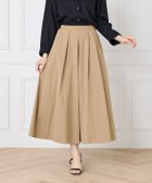 【イッツインターナショナル/I.T.'S. international】のタックフレアスカート ベージュ|ID: prp329100004559942 ipo3291000000032573267