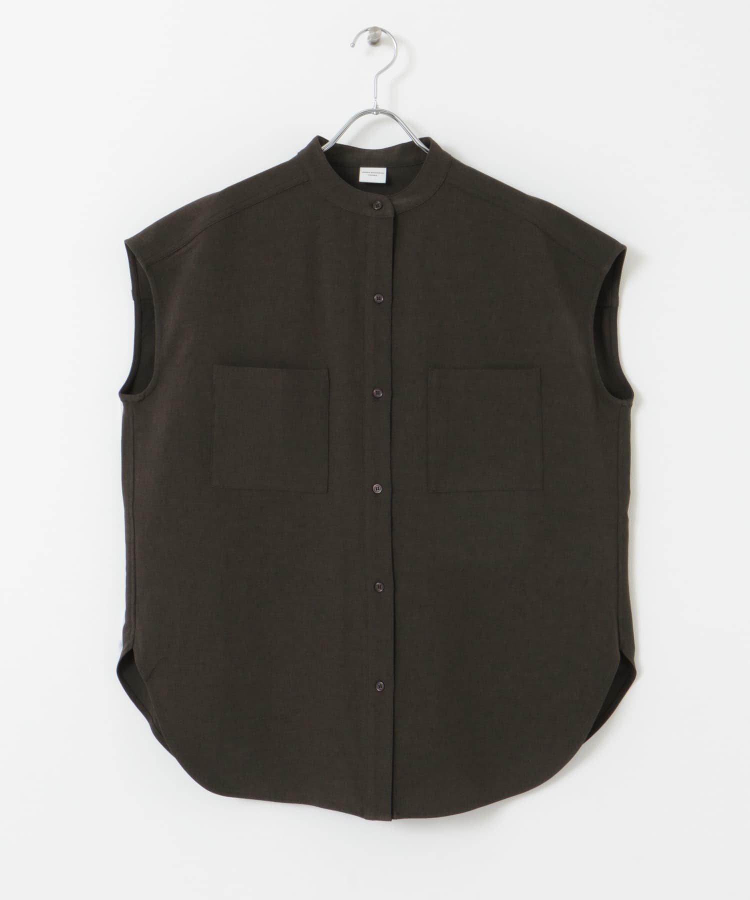 【アーバンリサーチ ドアーズ/URBAN RESEARCH DOORS】の『UR TECH DRYLUXE』フレンチスリーブシャツ 人気、トレンドファッション・服の通販 founy(ファニー) 　ファッション　Fashion　レディースファッション　Fashion for Women　トップス・カットソー　Cut & Sew Tops　シャツ・ブラウス・オフィスカジュアル　Elegant Blouses & Button-Ups　2025年　2025　2025春夏・S/S　Spring/Summer 2025 SS25　シンプル　Simple, Minimal　スタンド　Stand Collar, Upright Stand　セットアップ　Set-Up, Coordinated Outfit　ハーフ　Half, Half-Length　ルーズ　Loose, Oversized　エレガント 上品　Elegant　夏　Summer　S/S・春夏　SS, Spring/Summer, Warm Season　 other-1|ID: prp329100004559945 ipo3291000000032622445