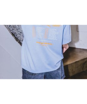 【レピピアルマリオ/repipi armario / KIDS】のAcidWashルーズTシャツ 人気、トレンドファッション・服の通販 founy(ファニー) ファッション Fashion キッズファッション Fashion for Kids デニム Denim, Jeans Material ハーフ Half, Half-Length フロント Front, Front Design プリント Print, Printed Pattern ミニスカート Mini Skirt, Short Skirt ルーズ Loose, Oversized 半袖 Short Sleeve, Half Sleeve |ID:prp329100004559964