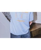 【レピピアルマリオ/repipi armario / KIDS】のAcidWashルーズTシャツ 人気、トレンドファッション・服の通販 founy(ファニー) ファッション Fashion キッズファッション Fashion for Kids デニム Denim, Jeans Material ハーフ Half, Half-Length フロント Front, Front Design プリント Print, Printed Pattern ミニスカート Mini Skirt, Short Skirt ルーズ Loose, Oversized 半袖 Short Sleeve, Half Sleeve thumbnail ブルー03|ID: prp329100004559964 ipo3291000000033494717