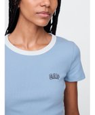 【ギャップ/GAP】のリブ クロップド GAPロゴTシャツ 人気、トレンドファッション・服の通販 founy(ファニー) ファッション Fashion レディースファッション WOMEN トップス・カットソー Tops/Tshirt シャツ/ブラウス Shirts/Blouses ロング / Tシャツ T-Shirts クロップド Cropped ショート Short ストレート Straight 半袖 Short Sleeve thumbnail BLUE_SUEDE|ID: prp329100004560028 ipo3291000000032240275