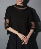 【その他のブランド/Other】のMAISON BREEZE reveur/コンビネーションシアーカットソー trc BLK|ID: prp329100004560120 ipo3291000000032240905