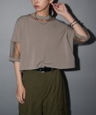 【その他のブランド/Other】のMAISON BREEZE reveur/コンビネーションシアーカットソー trc GRY|ID: prp329100004560120 ipo3291000000032240907