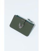 【トーガ/TOGA】のLeather wallet small 人気、トレンドファッション・服の通販 founy(ファニー) ファッション Fashion レディースファッション WOMEN コイン Coin ポケット Pocket thumbnail KHAKI|ID: prp329100004560126 ipo3291000000032240979