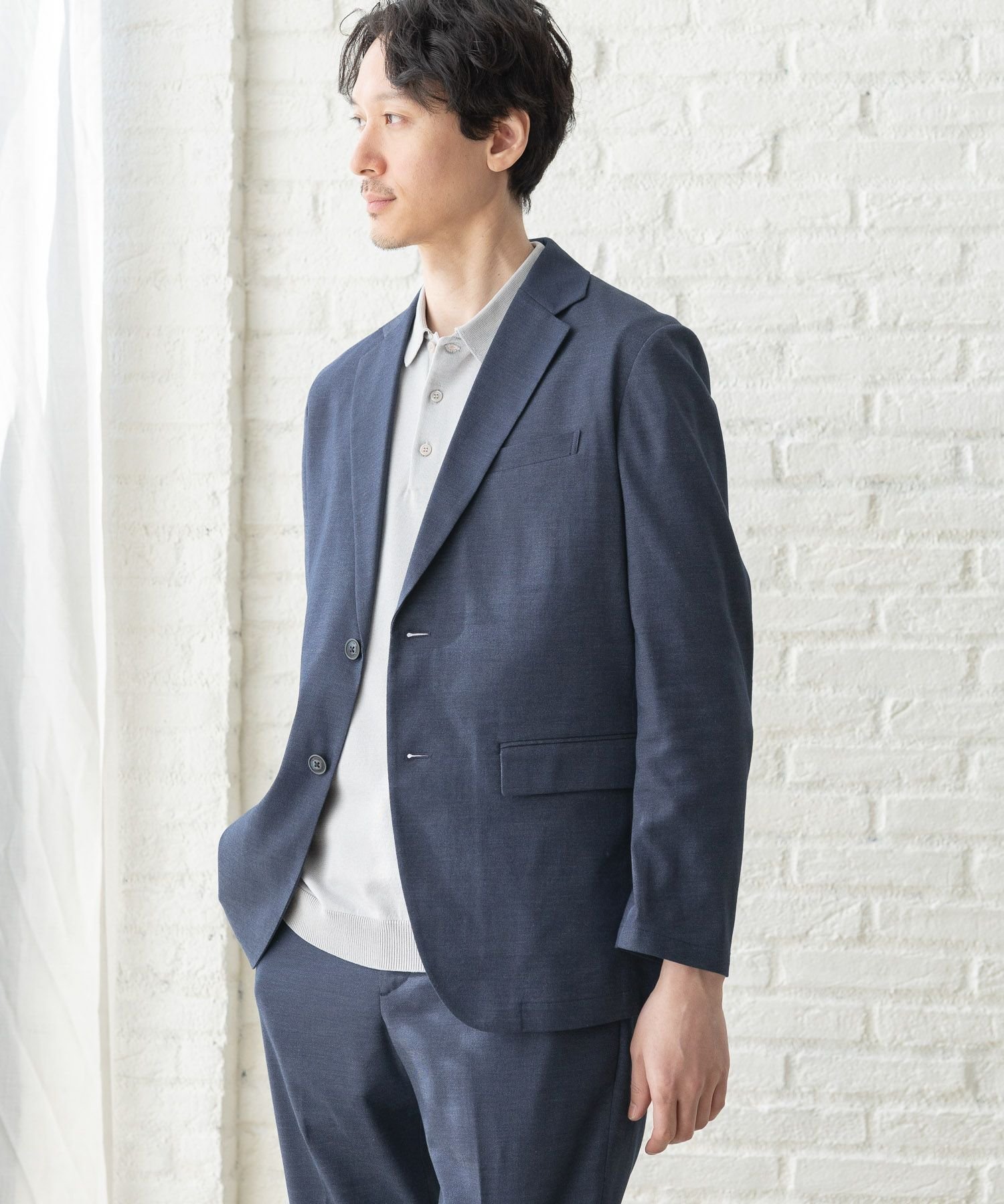 【グローバルワーク/GLOBAL WORK / MEN】のアーバンデニムジャケットAIR/289064 人気、トレンドファッション・服の通販 founy(ファニー) 　ファッション　Fashion　メンズファッション　MEN　シンプル　Simple　ジャケット　Jacket　セットアップ　Set Up　デニム　Denim　フラップ　Flap　ベーシック　Basic　ポケット　Pocket　人気　Popularity　夏　Summer　定番　Standard　羽織　Haori　 other-1|ID: prp329100004560134 ipo3291000000032241091