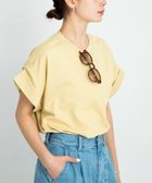 【サニーレーベル/Sonny Label / URBAN RESEARCH】のダブルタックフレンチスリーブプルオーバー 人気、トレンドファッション・服の通販 founy(ファニー) ファッション Fashion レディースファッション WOMEN トップス・カットソー Tops/Tshirt プルオーバー Pullover 2025年 2025 2025春夏・S/S Ss,Spring/Summer,2025 アクセサリー Accessories キャップ Cap シンプル Simple スリーブ Sleeve フレンチ French 夏 Summer S/S・春夏 Ss・Spring/Summer thumbnail イエロー|ID: prp329100004560137 ipo3291000000032384961