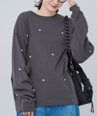 【コーエン/COEN】のSunnySports別注ハートチビ刺繍ロングスリーブTシャツ DK.GRAY|ID: prp329100004560150 ipo3291000000034181278