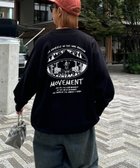 【チャオパニックティピー/CIAOPANIC TYPY】の【おじさんシリーズ】バックプリント裏毛ビックシルエットスウェット ブラック|ID: prp329100004560152 ipo3291000000032241259