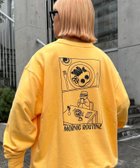【チャオパニックティピー/CIAOPANIC TYPY】の【おじさんシリーズ】バックプリント裏毛ビックシルエットスウェット イエロー|ID: prp329100004560152 ipo3291000000032241260
