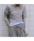 【メゾンスペシャル/MAISON SPECIAL】のWasher Layered Tops G.BGE|ID: prp329100004560166 ipo3291000000032241362
