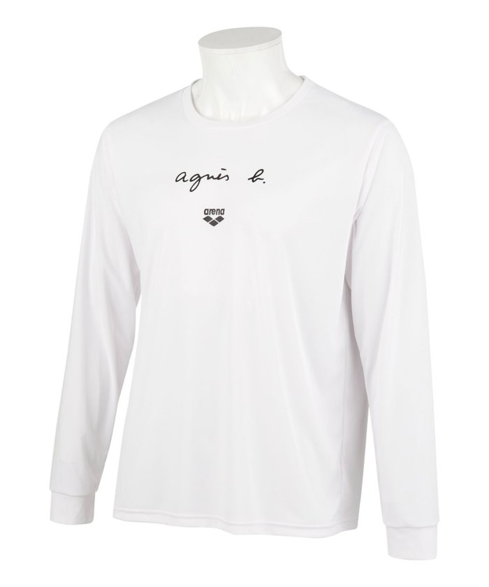 【アニエスベー ファム/agnes b. FEMME】の【ユニセックス】JID7 TS ARENA agnes b. x arena ロングスリーブシャツ インテリア・キッズ・メンズ・レディースファッション・服の通販 founy(ファニー) https://founy.com/ ファッション Fashion レディースファッション Fashion for Women トップス・カットソー Cut & Sew Tops シャツ・ブラウス・オフィスカジュアル Elegant Blouses & Button-Ups アウトドア Outdoor Clothing 軽量 Lightweight, Ultra Light 長袖 Long Sleeve, Full Sleeve |ID: prp329100004560170 ipo3291000000033549044