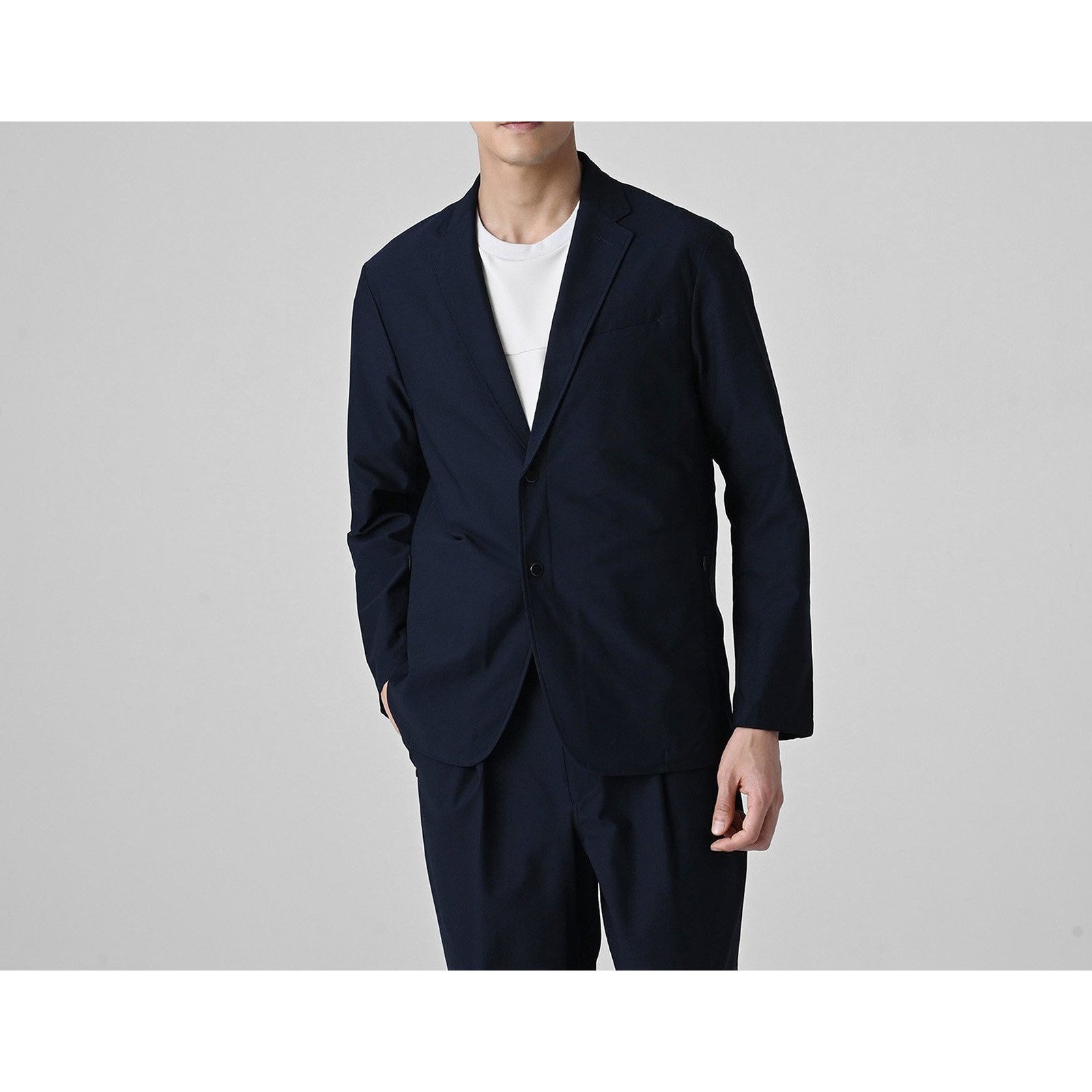 【ニューバランス/new balance / MEN】のMET24 Single Jacket インテリア・キッズ・メンズ・レディースファッション・服の通販 founy(ファニー) 　ファッション　Fashion　メンズファッション　Fashion for Men　ジャケット　Jacket, Outerwear　セットアップ　Set-Up, Coordinated Outfit　ベーシック　Basic, Essential　メッシュ　Mesh, Net Fabric　NVネイビー|ID: prp329100004560193 ipo3291000000033163539