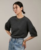 【サロン アダム エ ロペ/SALON adam et rope'】の【WEB限定】ラウンドスリーブTシャツ 接触冷感・UVケア 人気、トレンドファッション・服の通販 founy(ファニー) ファッション Fashion レディースファッション WOMEN トップス・カットソー Tops/Tshirt シャツ/ブラウス Shirts/Blouses ロング / Tシャツ T-Shirts インナー Inner シンプル Simple スリット Slit スリーブ Sleeve フィット Fit プリント Print ヘムライン Hemline ヨーク Yoke ラウンド Round おすすめ Recommend 夏 Summer thumbnail チャコール(06)|ID: prp329100004560199 ipo3291000000032241637