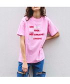 【メゾンスペシャル/MAISON SPECIAL】のLOVE LIFF Embroidery T-shirt 人気、トレンドファッション・服の通販 founy(ファニー) ファッション Fashion レディースファッション Fashion for Women トップス・カットソー Cut & Sew Tops シャツ・ブラウス・オフィスカジュアル Elegant Blouses & Button-Ups ロングTシャツ・Tシャツ Longline T-Shirts & Tees エンブロイダリー Embroidery Design トレンド Trend, Trending Now バランス Balance, Style Balance フォルム Silhouette, Form ロング Long, Long-Length thumbnail PNK|ID: prp329100004560201 ipo3291000000033437260