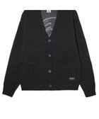 【エックスガール/X-girl】のFACE KNIT CARDIGAN 人気、トレンドファッション・服の通販 founy(ファニー) ファッション Fashion レディースファッション WOMEN トップス・カットソー Tops/Tshirt ニット Knit Tops カーディガン Cardigans カーディガン Cardigan スウェット Sweat デニム Denim フェイス Face フロント Front ポケット Pocket ワンポイント One Point 今季 This Season A/W・秋冬 Aw・Autumn/Winter・Fw・Fall-Winter thumbnail BLACK|ID: prp329100004560206 ipo3291000000032241690