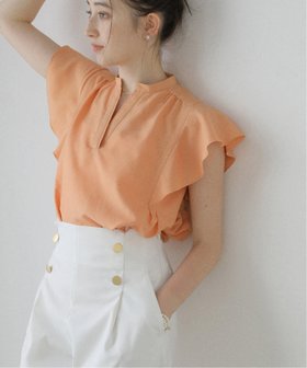 【ラ トータリテ/La TOTALITE】の【洗える】スキッパーブラウス 人気、トレンドファッション・服の通販 founy(ファニー) ファッション Fashion レディースファッション Ladies' Fashion Online トップス・カットソー Tops/Tshirt シャツ/ブラウス Shirts/Blouses 2025年 2025 2025春夏・S/S Ss,Spring/Summer,2025 スキッパー Skipper デニム Denim ボトム Bottom エレガント 上品 Elegant 夏 Summer 洗える Washable |ID:prp329100004560211