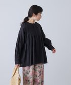 【かぐれ/kagure / URBAN RESEARCH】のコットンピンタックブラウス 人気、トレンドファッション・服の通販 founy(ファニー) ファッション Fashion レディースファッション WOMEN トップス・カットソー Tops/Tshirt シャツ/ブラウス Shirts/Blouses 2025年 2025 2025春夏・S/S Ss,Spring/Summer,2025 インド India カフス Cuffs キャミワンピース Cami Dress 夏 Summer S/S・春夏 Ss・Spring/Summer 長袖 Long Sleeve thumbnail BLACK|ID: prp329100004560214 ipo3291000000032318616