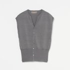 【エリオポール/heliopole】のFRENCH SLEEVE KNIT VEST チャコールグレー|ID: prp329100004560244 ipo3291000000032609653