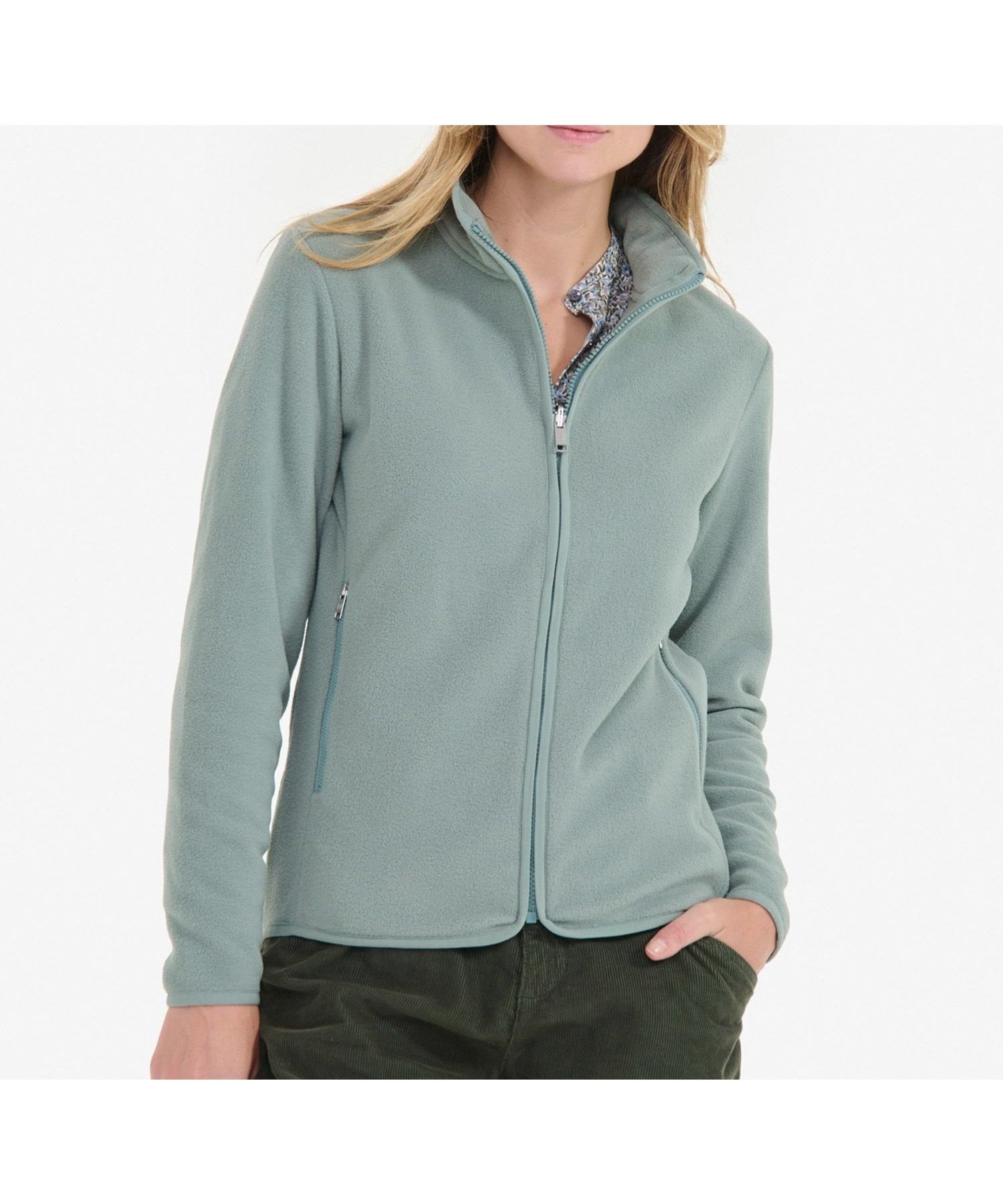 【エーグル/AIGLE】のジップアップ マイクロフリースジャケット T-KIT インテリア・キッズ・メンズ・レディースファッション・服の通販 founy(ファニー) 　ファッション　Fashion　レディースファッション　WOMEN　アウター　Coat Outerwear　ジャケット　Jackets　ジップアップ　Zip Up　フィット　Fit　ベーシック　Basic　ライニング　Lining　レギュラー　Regular　定番　Standard　A/W・秋冬　Aw・Autumn/Winter・Fw・Fall-Winter　グリーン|ID: prp329100004560249 ipo3291000000032242047