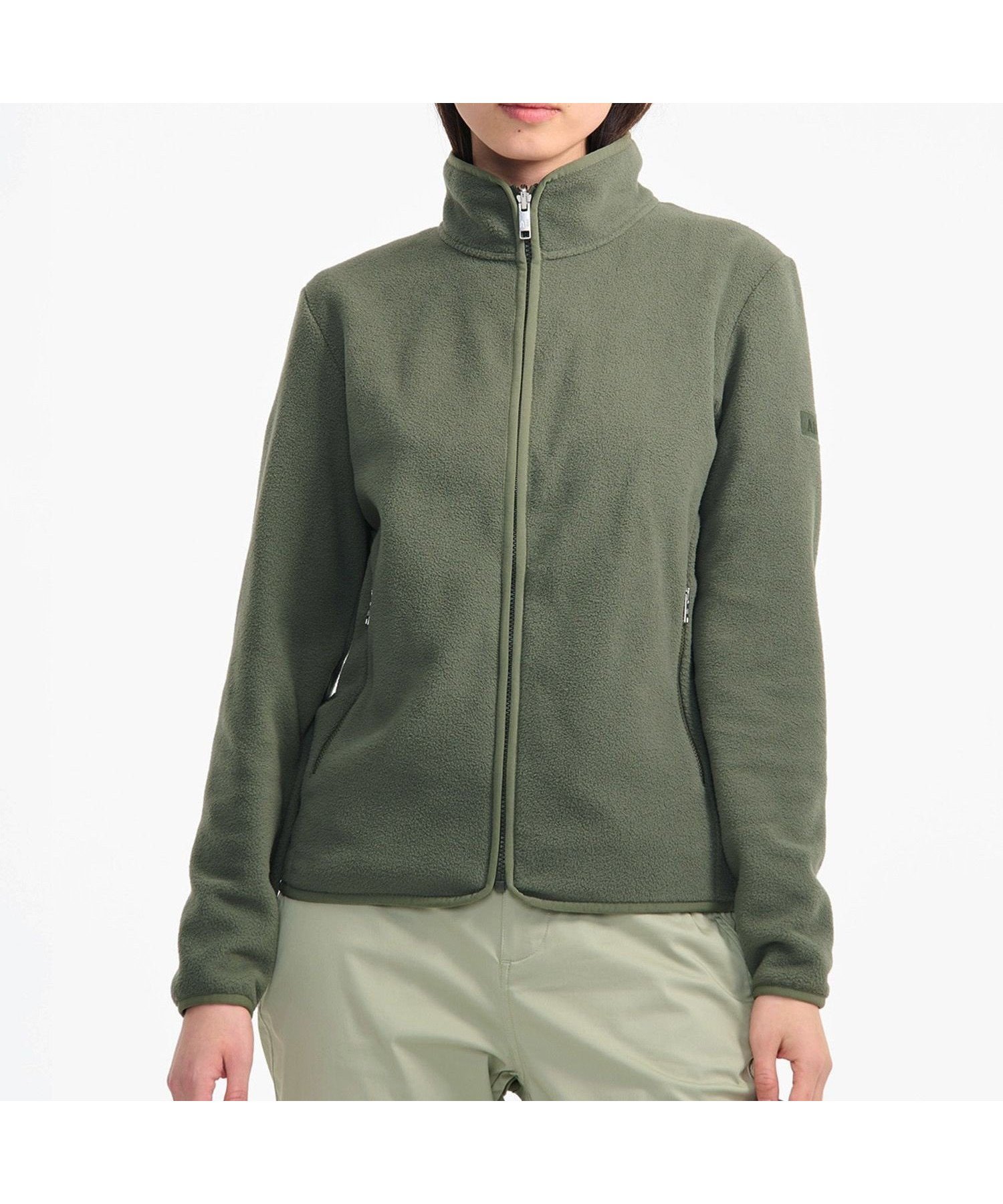 【エーグル/AIGLE】のジップアップ マイクロフリースジャケット T-KIT インテリア・キッズ・メンズ・レディースファッション・服の通販 founy(ファニー) 　ファッション　Fashion　レディースファッション　WOMEN　アウター　Coat Outerwear　ジャケット　Jackets　ジップアップ　Zip Up　フィット　Fit　ベーシック　Basic　ライニング　Lining　レギュラー　Regular　定番　Standard　A/W・秋冬　Aw・Autumn/Winter・Fw・Fall-Winter　モスグリーン|ID: prp329100004560249 ipo3291000000032242049