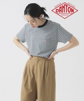 【ビーミングライフストアバイビームス/B:MING LIFE STORE by BEAMS】のDANTON / SHORT SLEEVE POCKET T-SHIRT BORDER(S~M) 人気、トレンドファッション・服の通販 founy(ファニー) ファッション Fashion レディースファッション WOMEN トップス・カットソー Tops/Tshirt シャツ/ブラウス Shirts/Blouses ロング / Tシャツ T-Shirts ベーシック Basic ボックス Box ボーダー Border ポケット Pocket ワンポイント One Point 春 Spring |ID:prp329100004560252