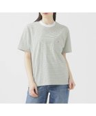 【ビーミングライフストアバイビームス/B:MING LIFE STORE by BEAMS】のDANTON / SHORT SLEEVE POCKET T-SHIRT BORDER(S~M) 人気、トレンドファッション・服の通販 founy(ファニー) ファッション Fashion レディースファッション WOMEN トップス・カットソー Tops/Tshirt シャツ/ブラウス Shirts/Blouses ロング / Tシャツ T-Shirts ベーシック Basic ボックス Box ボーダー Border ポケット Pocket ワンポイント One Point 春 Spring thumbnail YELLOW/GREY_MULTI|ID: prp329100004560252 ipo3291000000032242075