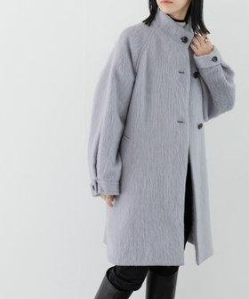 【アーバンリサーチ/URBAN RESEARCH】のバルカラーシャギーコート 人気、トレンドファッション・服の通販 founy(ファニー) ファッション Fashion レディースファッション WOMEN アウター Coat Outerwear コート Coats 2023年 2023 2023-2024秋冬・A/W Aw/Autumn/Winter//Fw/Fall-Winter/2023-2024 冬 Winter スタンド Stand スリム Slim スリーブ Sleeve バランス Balance ミドル Middle ラウンド Round ルーズ Loose ロング Long A/W・秋冬 Aw・Autumn/Winter・Fw・Fall-Winter |ID:prp329100004560254