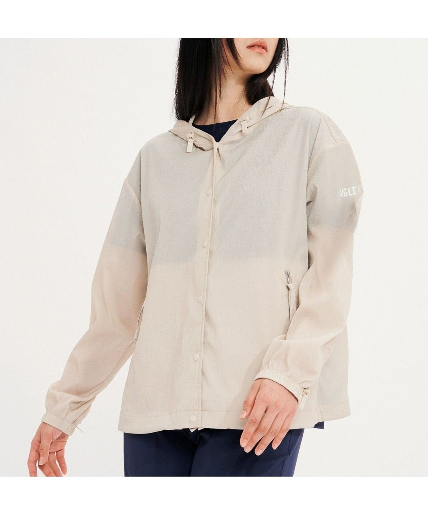 【エーグル/AIGLE】のUVカット 撥水 フーデッドショートジャケット / ナイロンジャケット 人気、トレンドファッション・服の通販 founy(ファニー) 　ファッション　Fashion　レディースファッション　WOMEN　アウター　Coat Outerwear　ジャケット　Jackets　アウトドア　Outdoor　シリコン　Silicon　シンプル　Simple　ジャケット　Jacket　ダメージ　Damage　パッチ　Patch　フィット　Fit　ブルゾン　Blouson　レギュラー　Regular　おすすめ　Recommend　ビジネス 仕事 通勤　Business　 other-1|ID: prp329100004560266 ipo3291000000032242191