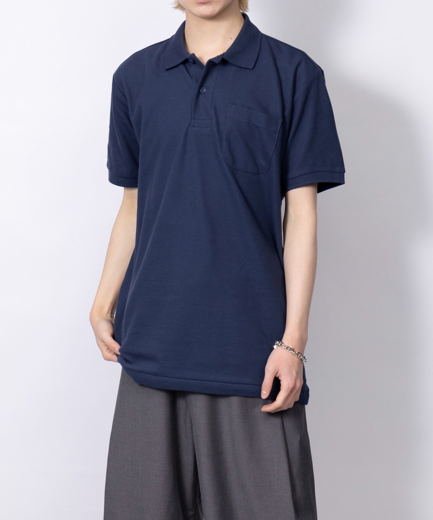 【その他のブランド/Other】のPrintstar/UVカット機能付き! 5.8オンス T/Cポロシャツ 00100 インテリア・キッズ・メンズ・レディースファッション・服の通販 founy(ファニー) 　ファッション　Fashion　レディースファッション　WOMEN　トップス・カットソー　Tops/Tshirt　シャツ/ブラウス　Shirts/Blouses　ポロシャツ　Polo Shirts　おすすめ　Recommend　アクセサリー　Accessories　カーゴパンツ　Cargo Pants　スマホショルダーバッグ　Smartphone Shoulder Bag　デニム　Denim　ハーフ　Half　ボトム　Bottom　ポケット　Pocket　ポロシャツ　Polo Shirt　定番　Standard　NVY|ID: prp329100004560272 ipo3291000000032242244