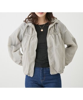 【ジャイロ/JAYRO】のギャザーフーディーブルゾン 人気、トレンドファッション・服の通販 founy(ファニー) ファッション Fashion レディースファッション WOMEN アウター Coat Outerwear ブルゾン Blouson/Jackets イエロー Yellow ギャザー Gather ブルゾン Blouson ポケット Pocket 春 Spring 羽織 Haori |ID:prp329100004560277