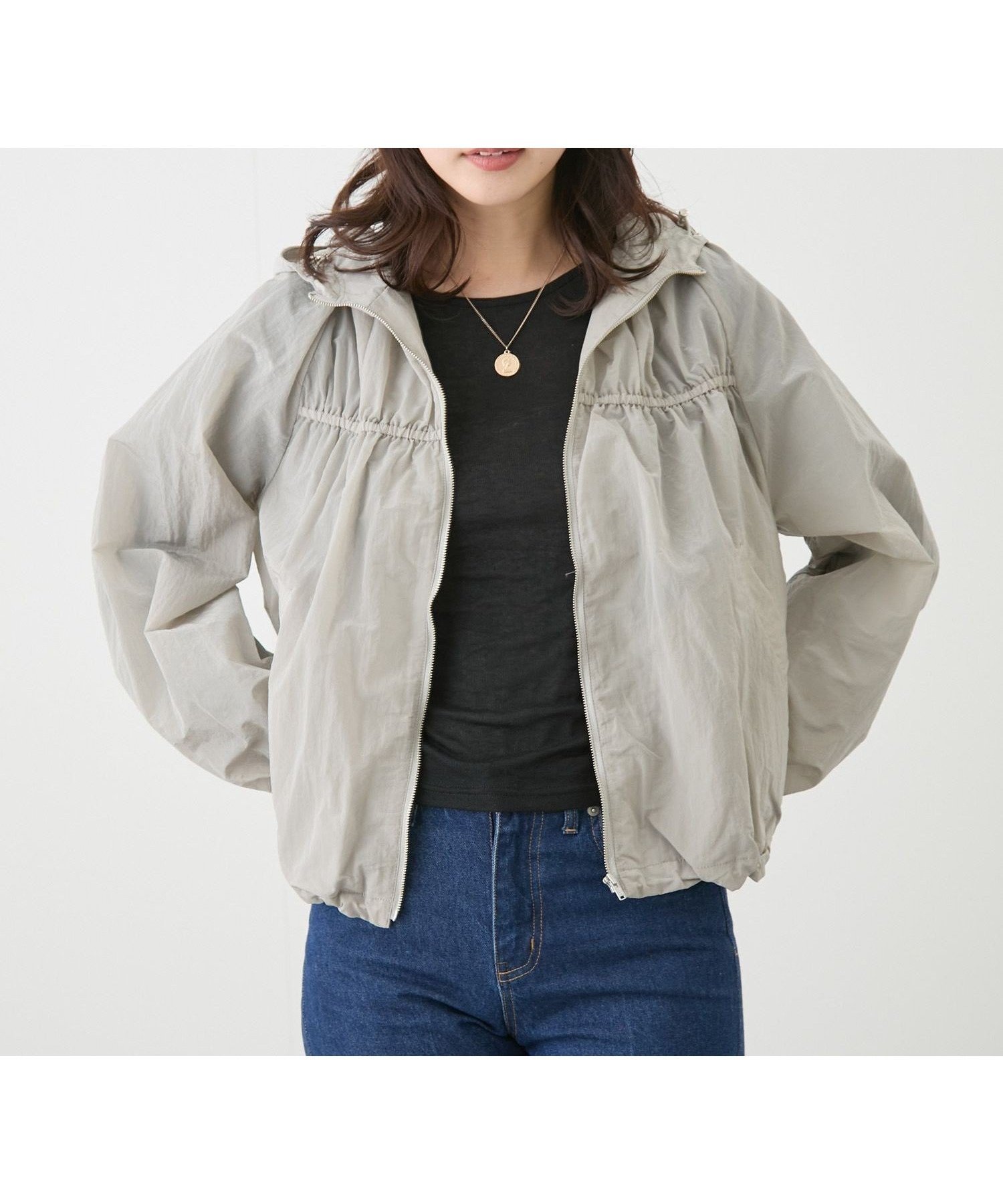 【ジャイロ/JAYRO】のギャザーフーディーブルゾン 人気、トレンドファッション・服の通販 founy(ファニー) 　ファッション　Fashion　レディースファッション　WOMEN　アウター　Coat Outerwear　ブルゾン　Blouson/Jackets　イエロー　Yellow　ギャザー　Gather　ブルゾン　Blouson　ポケット　Pocket　春　Spring　羽織　Haori　 other-1|ID: prp329100004560277 ipo3291000000032242264